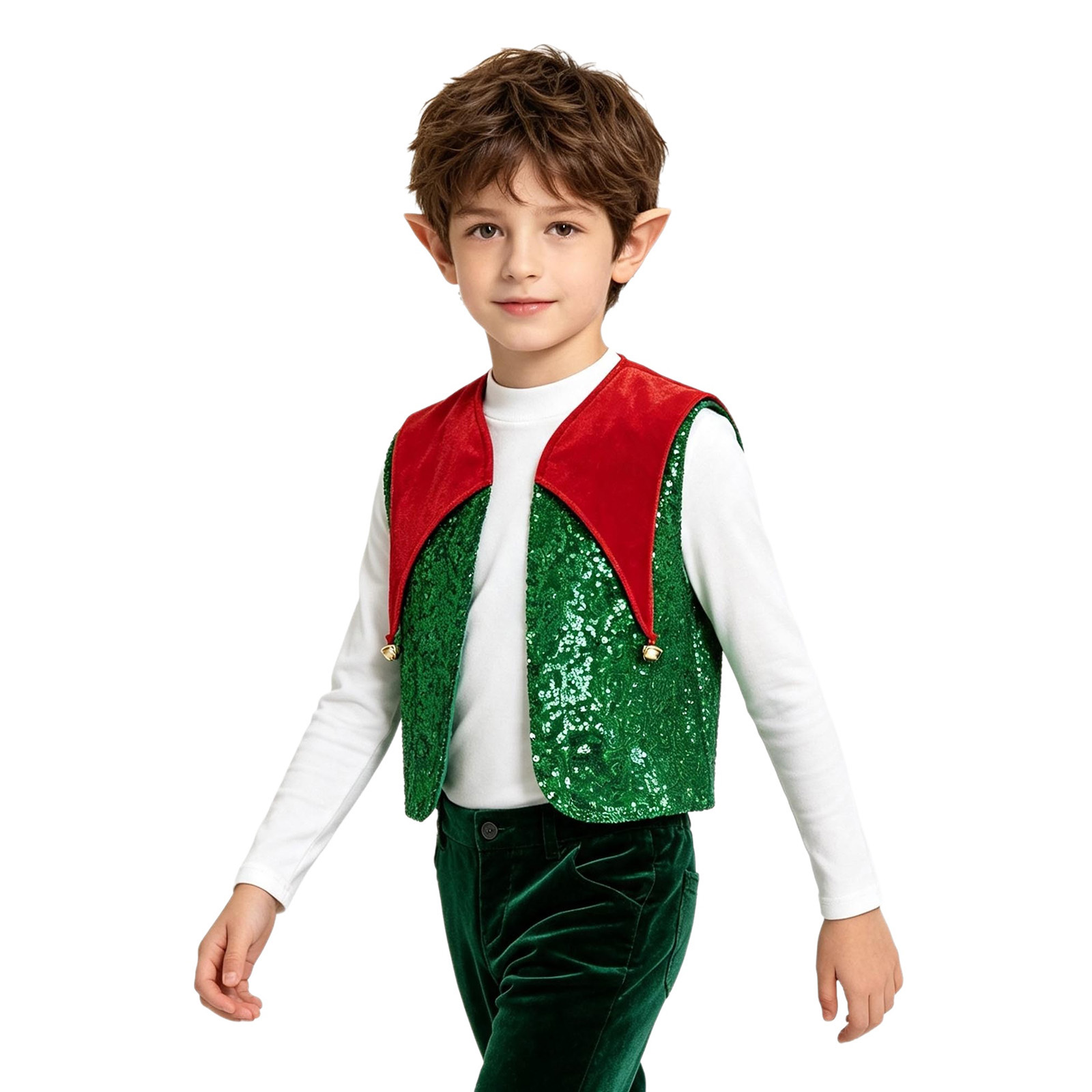 Unisex Kids Christmas Elf Wais - đánh giá và giá Elf Costume Christmas
