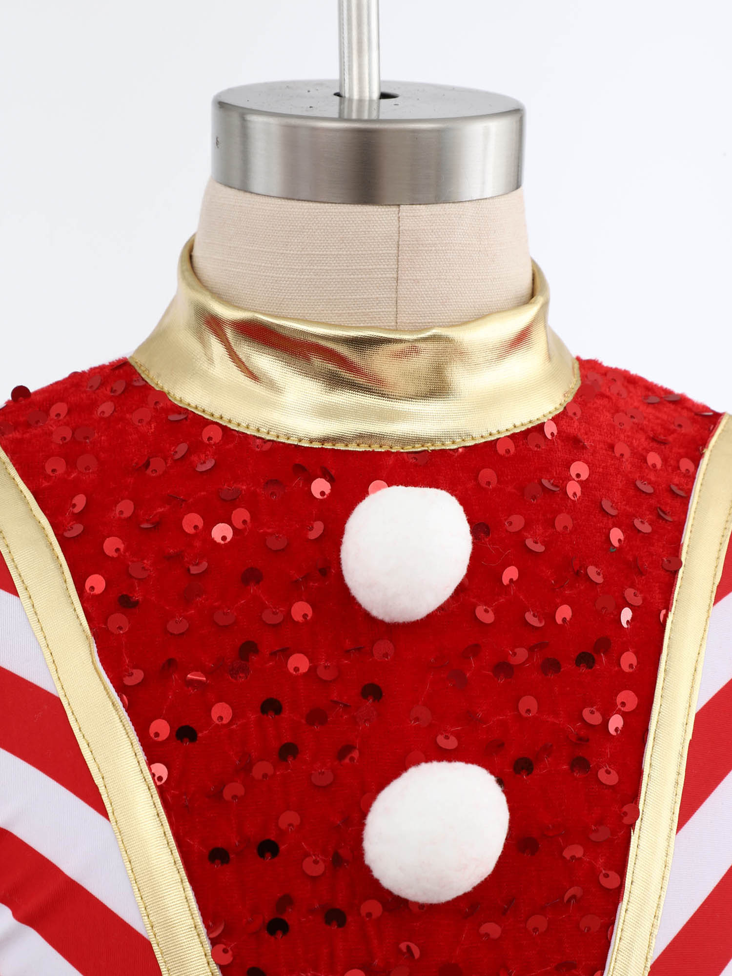 Kids Girls Long Sleeve Sequin  - đánh giá và giá Elf Costume Christmas