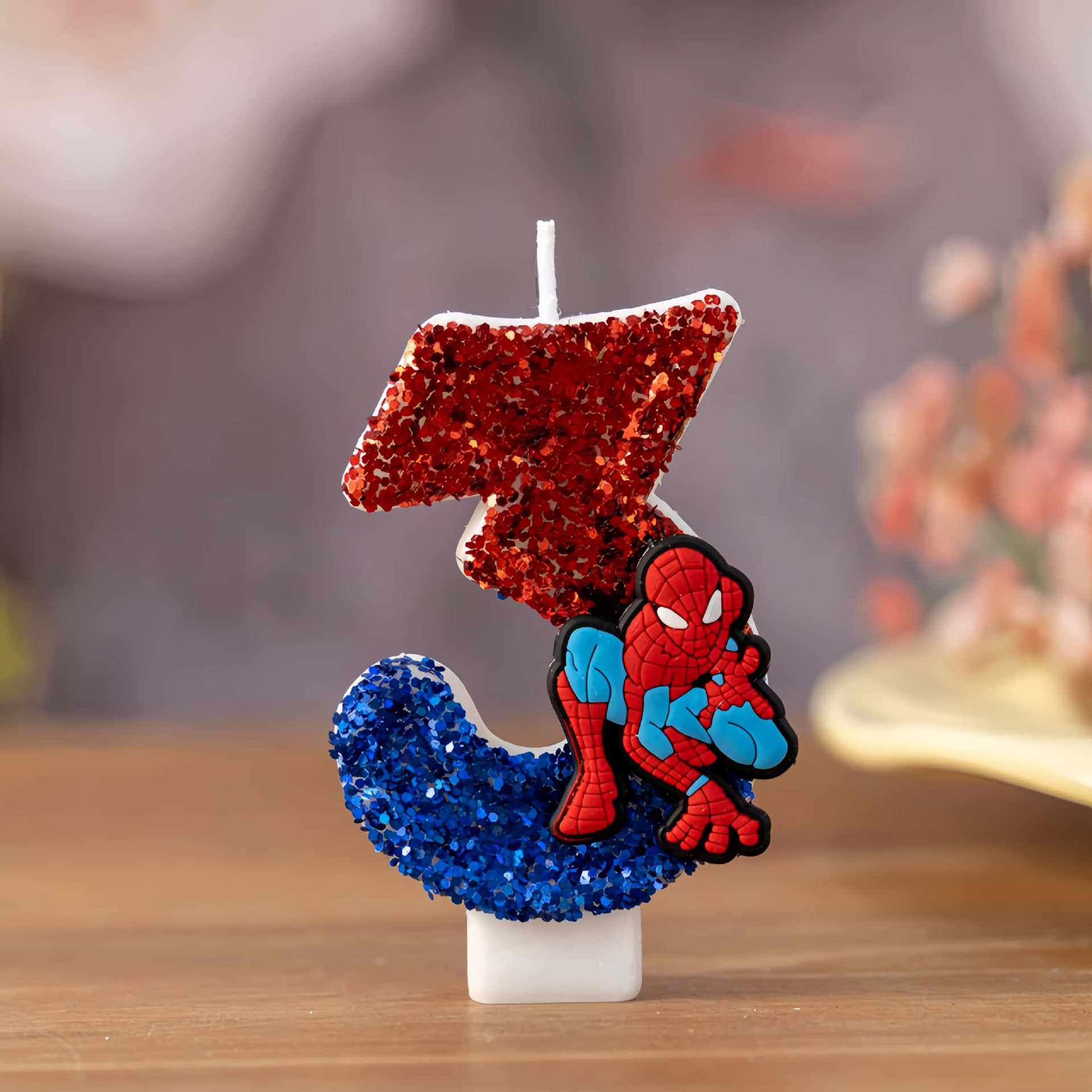 0-9 Superhero SpiderMan Fun Fi - đánh giá và giá Holiday Candle Set