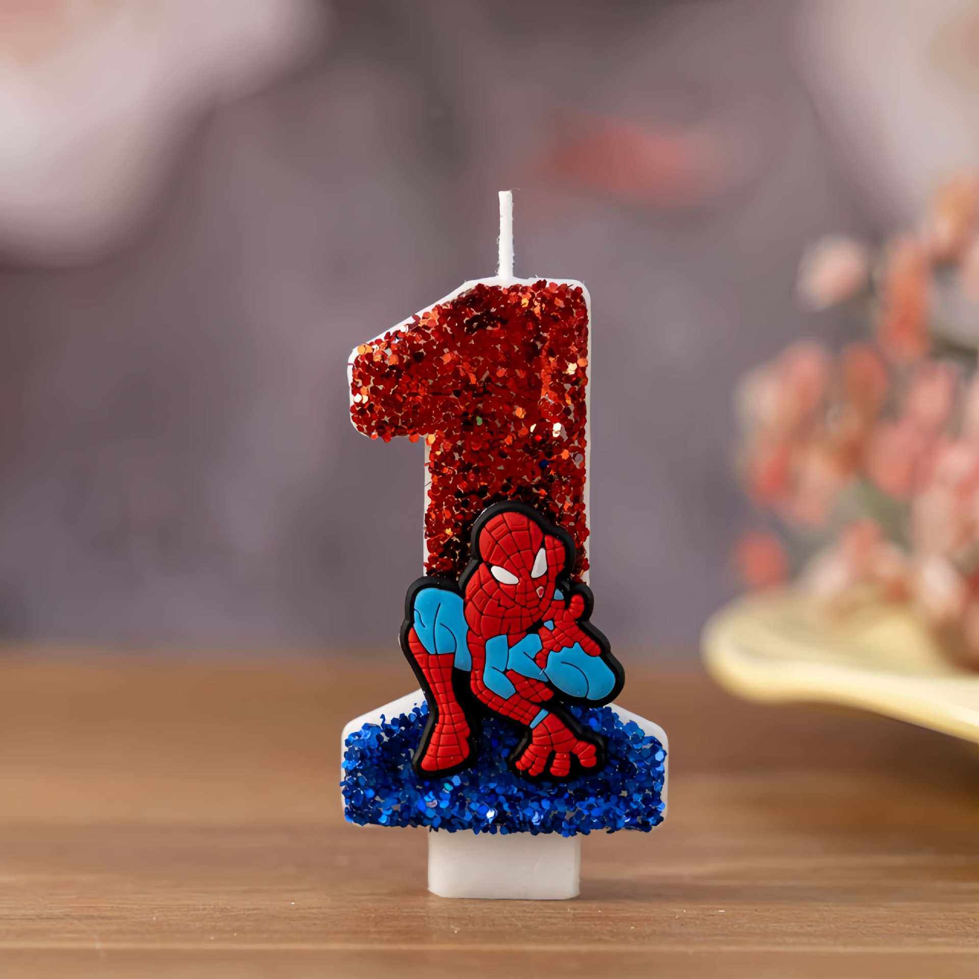 0-9 Superhero SpiderMan Fun Fi - đánh giá và giá Holiday Candle Set