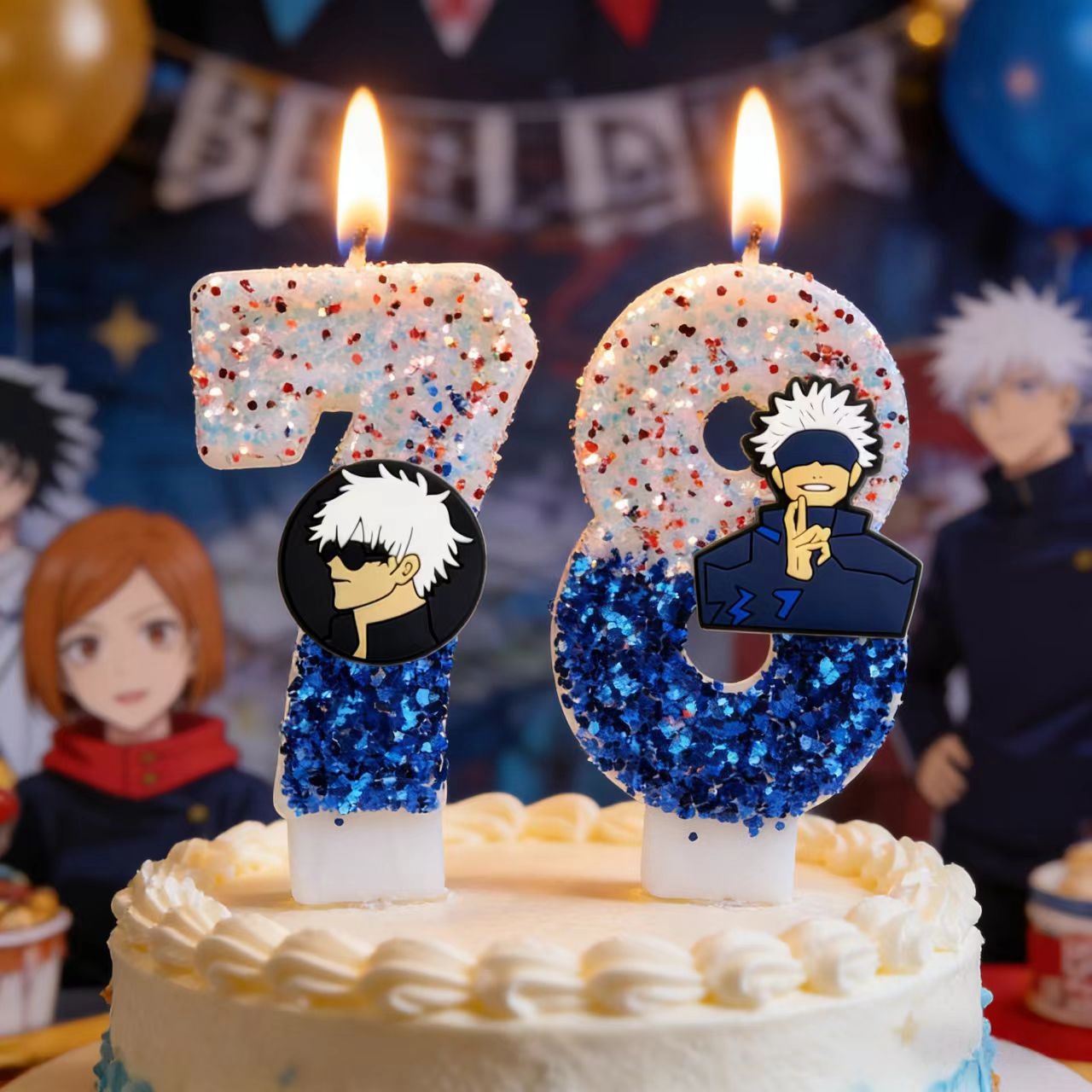 Anime Jujutsu Kaisen Birthday  - đánh giá và giá Holiday Candle Set