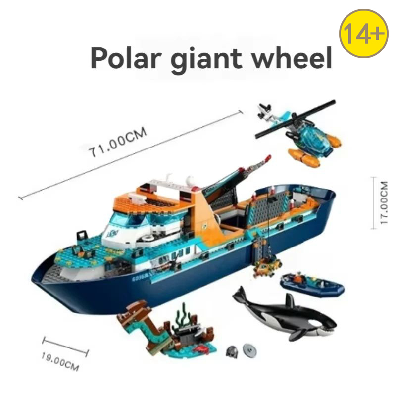 Super popular 815PCS City Deep - đánh giá và giá Lego Set City