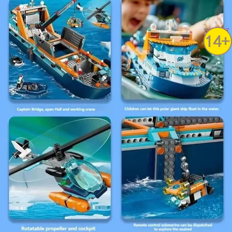 Super popular 815PCS City Deep - đánh giá và giá Lego Set City