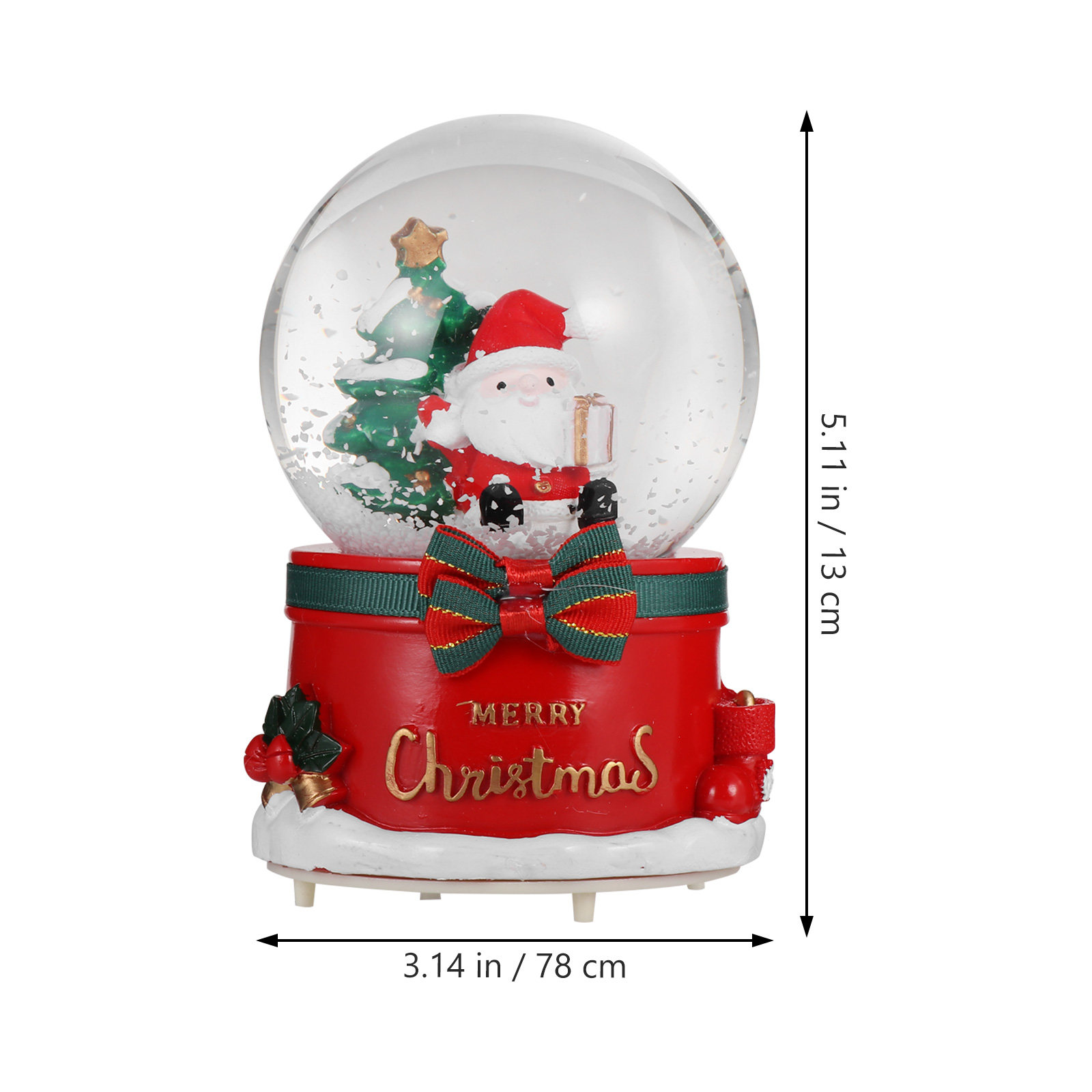 Christmas Santa Claus Globe Mu - đánh giá và giá Snow Globe Musical