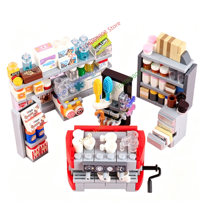 MOC City Food Building Blocks  - đánh giá và giá Lego Set City