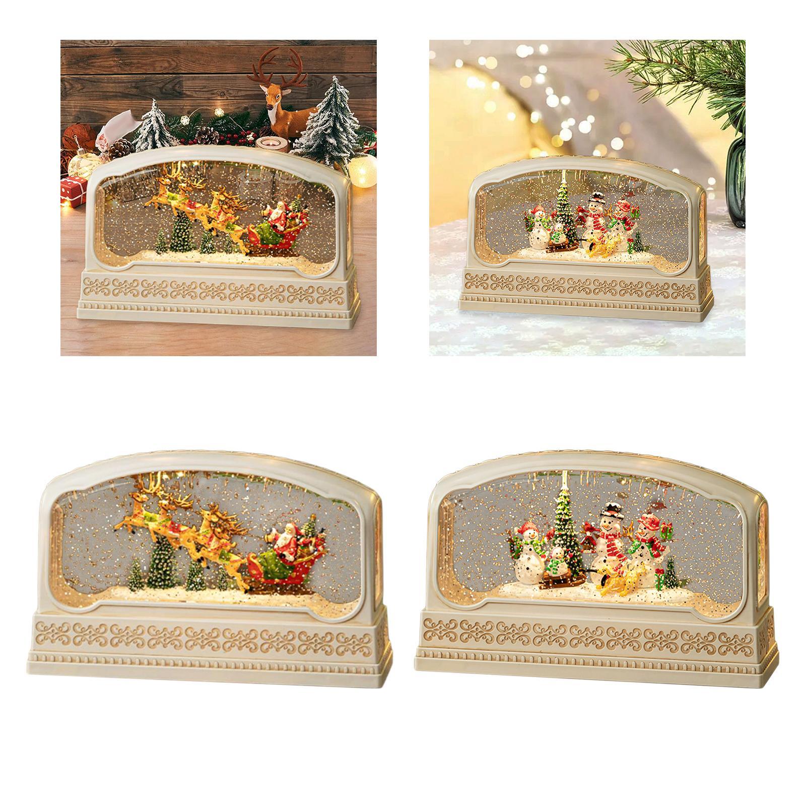 Lighted Christmas Snow Globe M - đánh giá và giá Snow Globe Musical