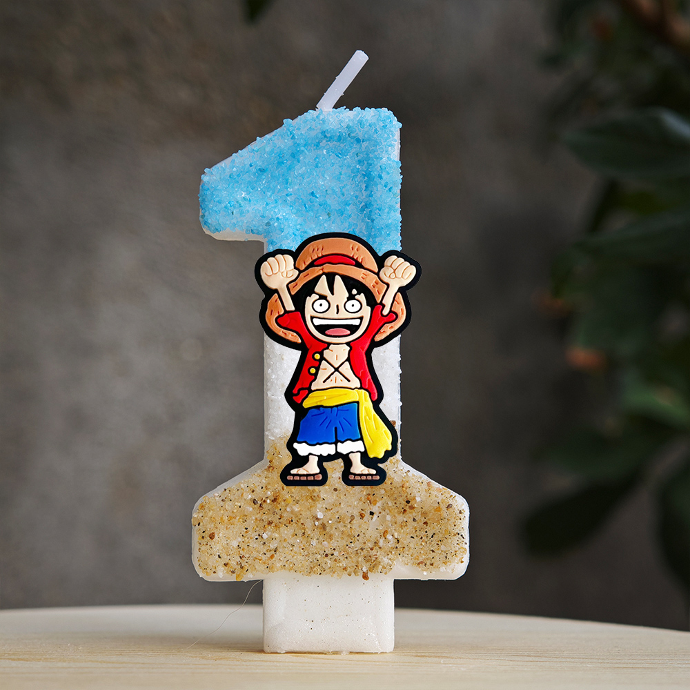 One Piece Luffy Figure Birthda - đánh giá và giá Holiday Candle Set