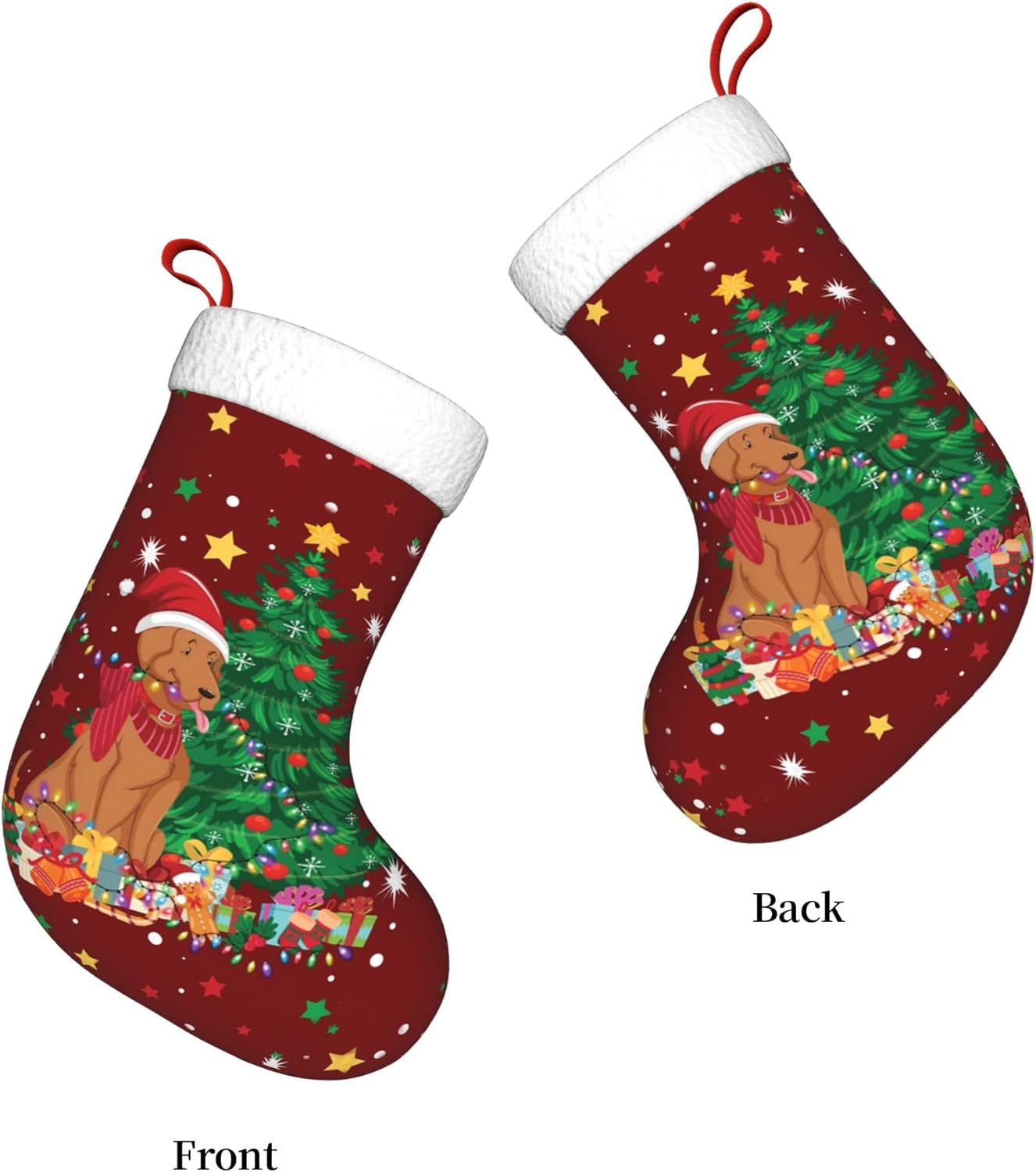Christmas Dog Light Design 17. - đánh giá và giá Christmas Stocking Hanging