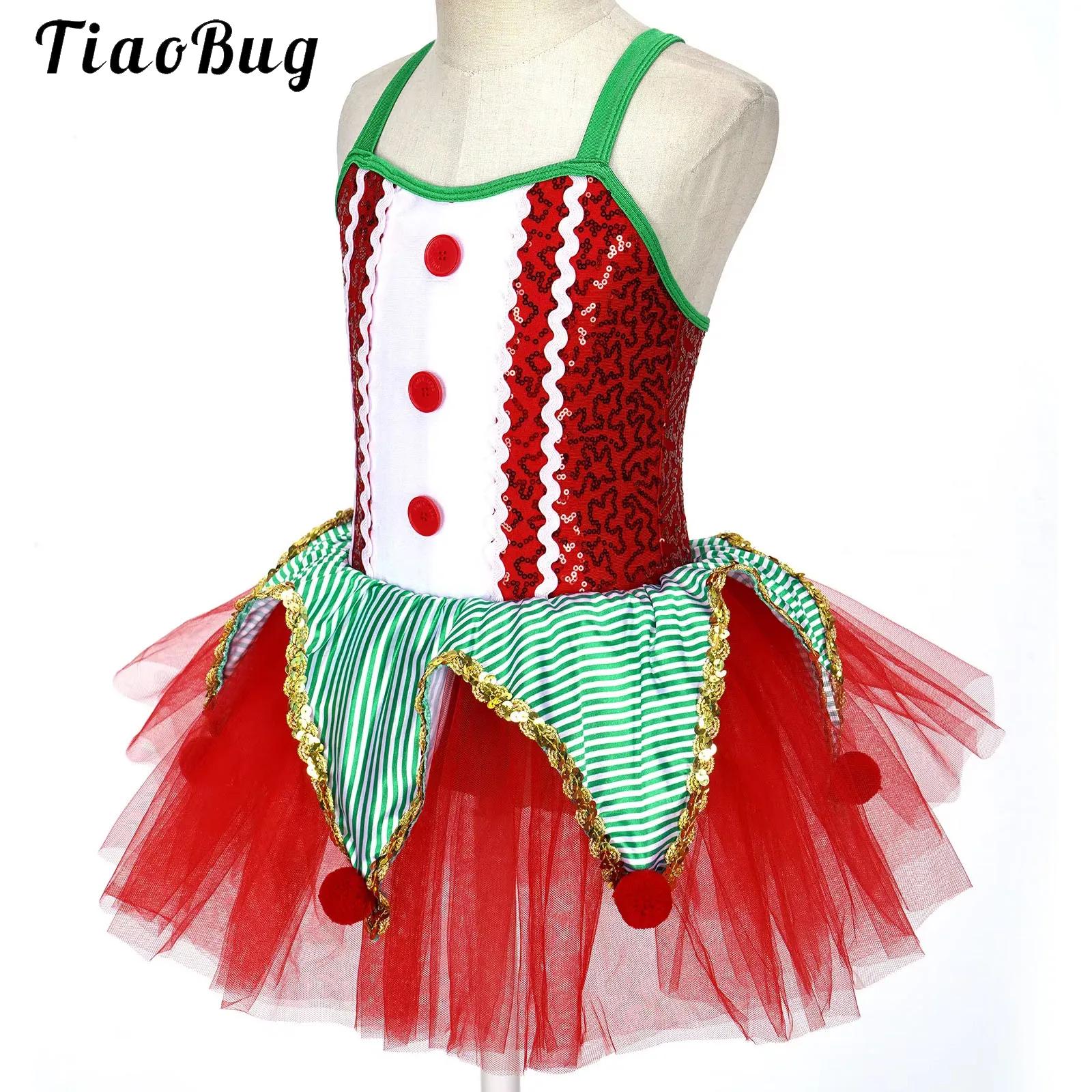 Kids Girls Sleeveless Sequins  - đánh giá và giá Elf Costume Christmas