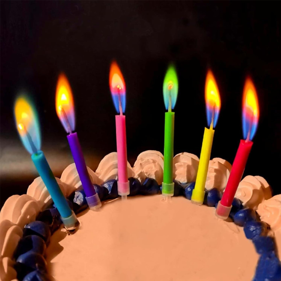 12/24 Pcs birthday cake candle - đánh giá và giá Holiday Candle Set