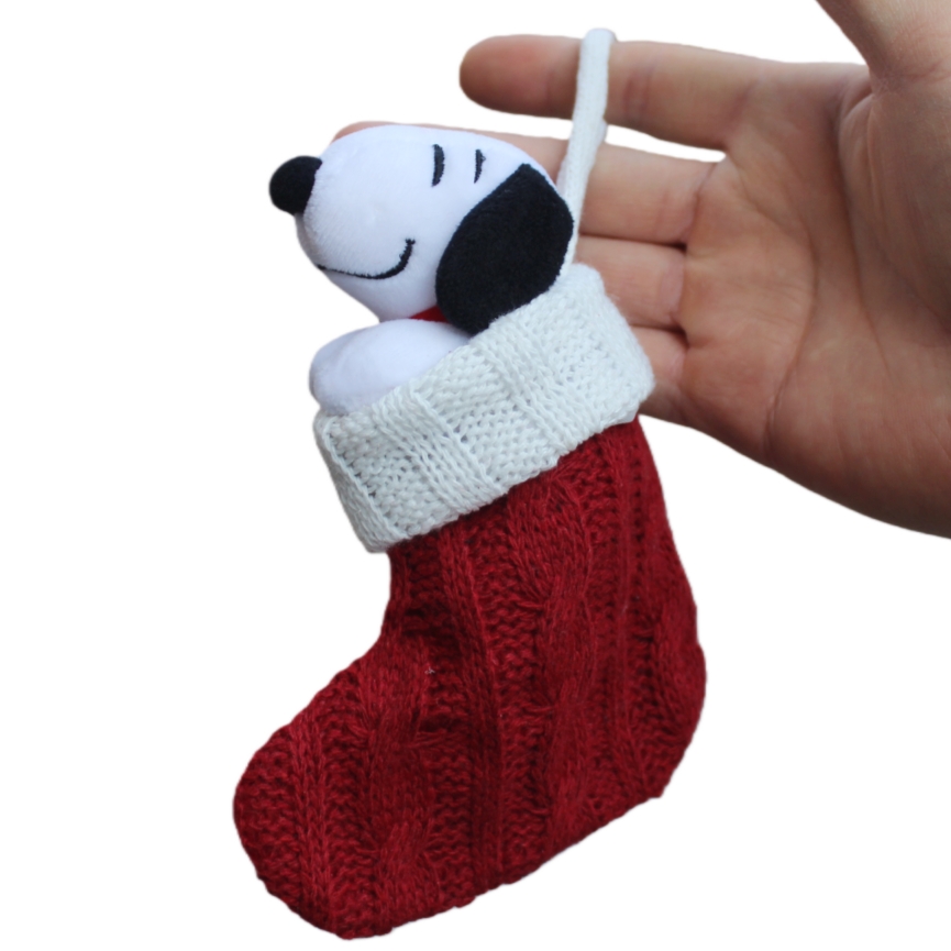 6piece 15CM Peanuts Christmas  - đánh giá và giá Christmas Stocking Hanging