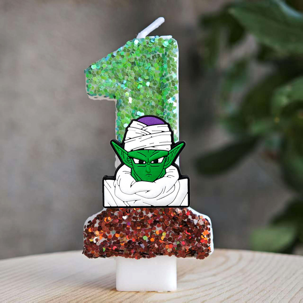 Dragon Ball Z Themed Number Ca - đánh giá và giá Holiday Candle Set